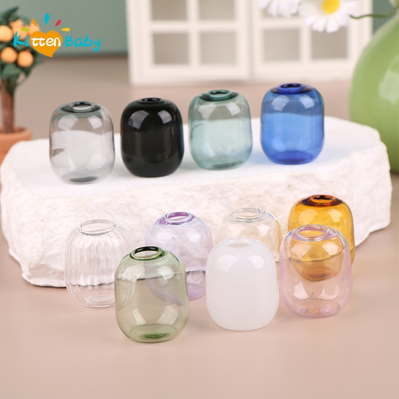 Florist Supply Vases - Dollhouse Miniature Acessórios, Mini vaso de