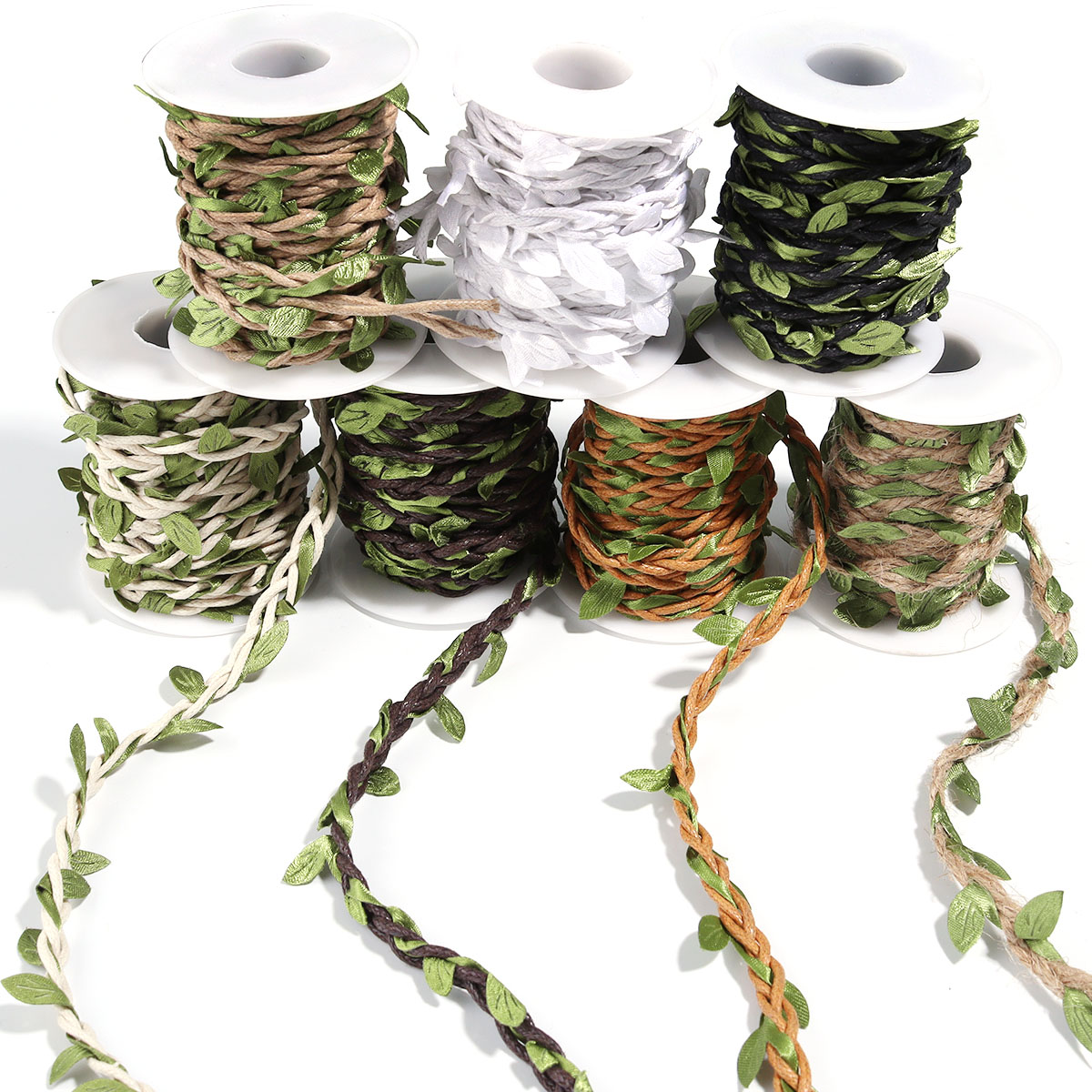 Preserved Moss Sheet - Folhas de videira artificiais, 5 jardas/rolo,