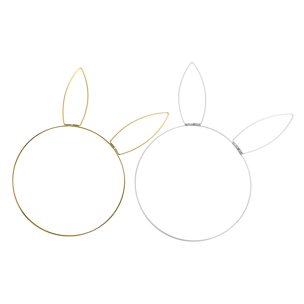 Wreath Form Wire - 2 Peças de Anéis de Guirlanda