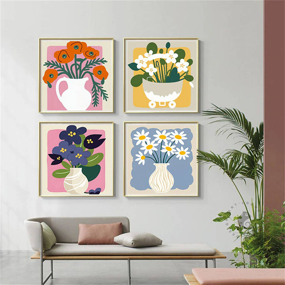 Pintura por número kit mediter - Florist Supply Vases avaliação e preço