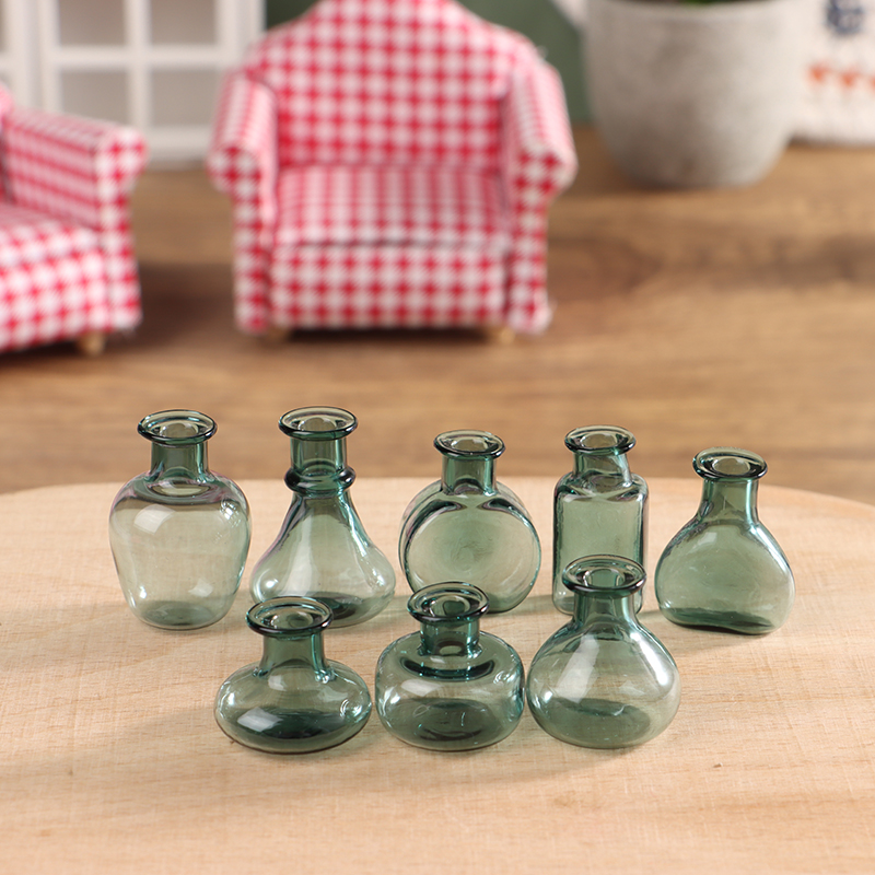Miniature Dollhouse Glass Vase - Florist Supply Vases avaliação e preço
