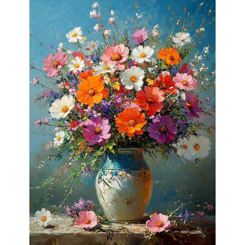 GATYZTORY Pintura por Número:  - Florist Supply Vases avaliação e preço