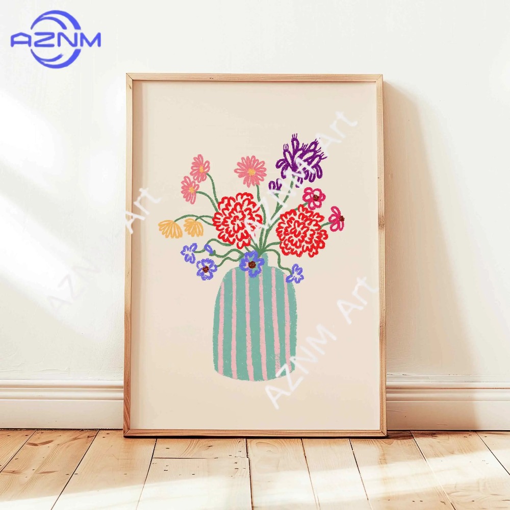 1/3 peças Pôster Abstrato de V - Florist Supply Vases avaliação e preço