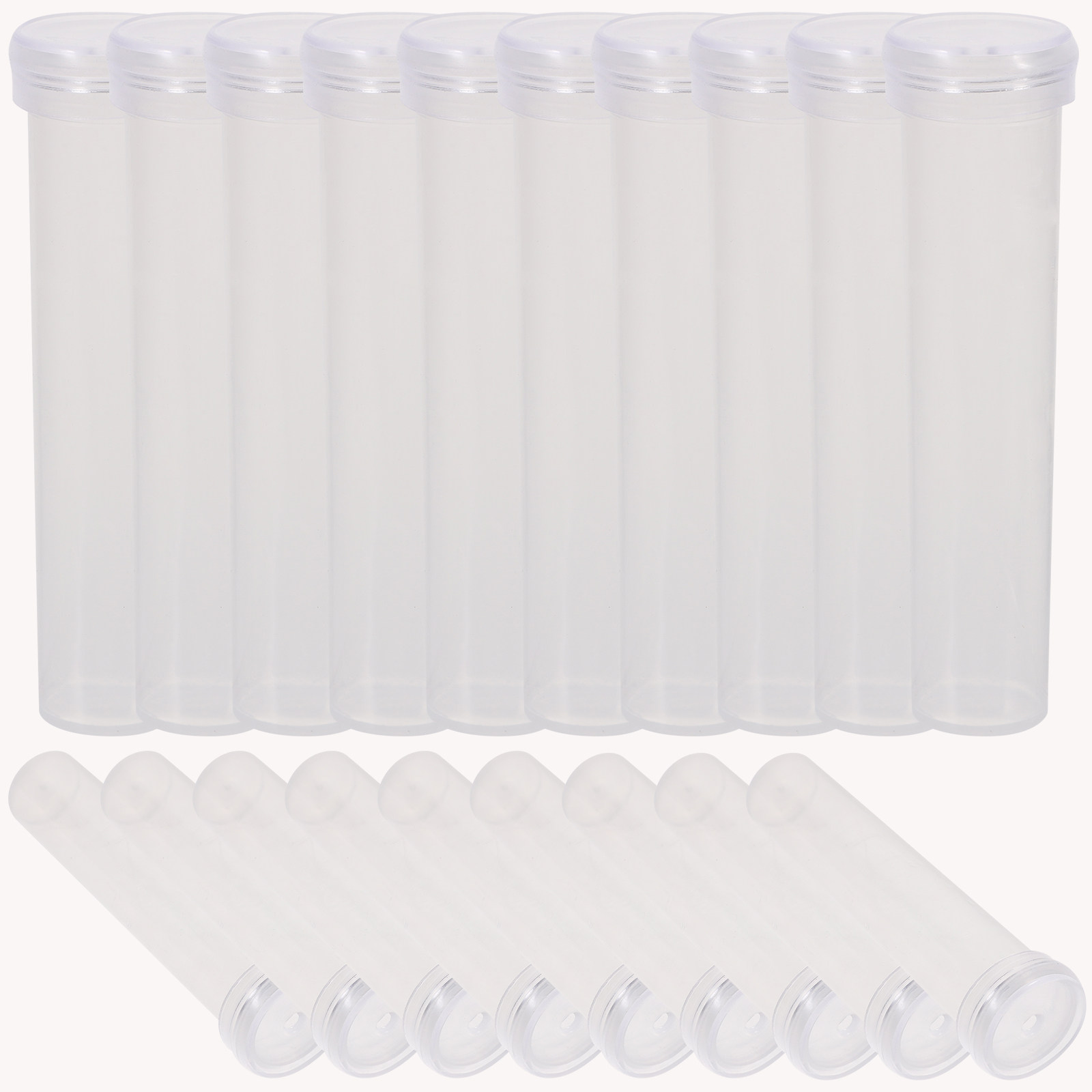 100 Peças de Tubos Plásticos p - Longs Florist Supply avaliação e preço