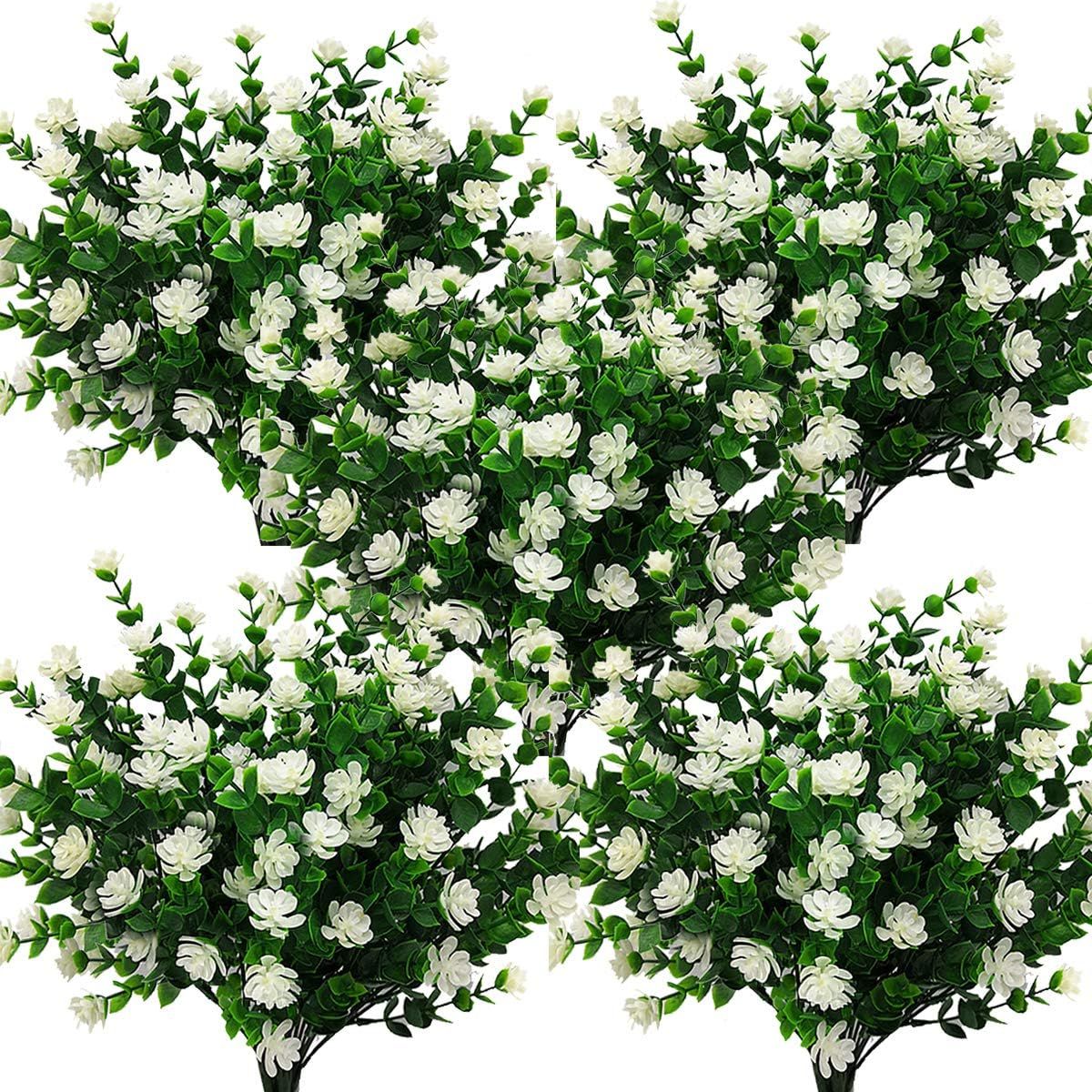 3/6 pçs planta artificial flor - Florist Supply Vases avaliação e preço