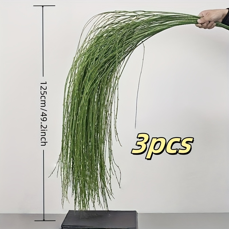 3 pçs salgueiro verde artifici - Preserved Moss Sheet avaliação e preço