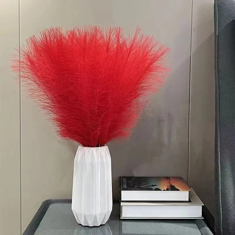 Grama pomposa artificial, Ramo - Florist Supply Vases avaliação e preço