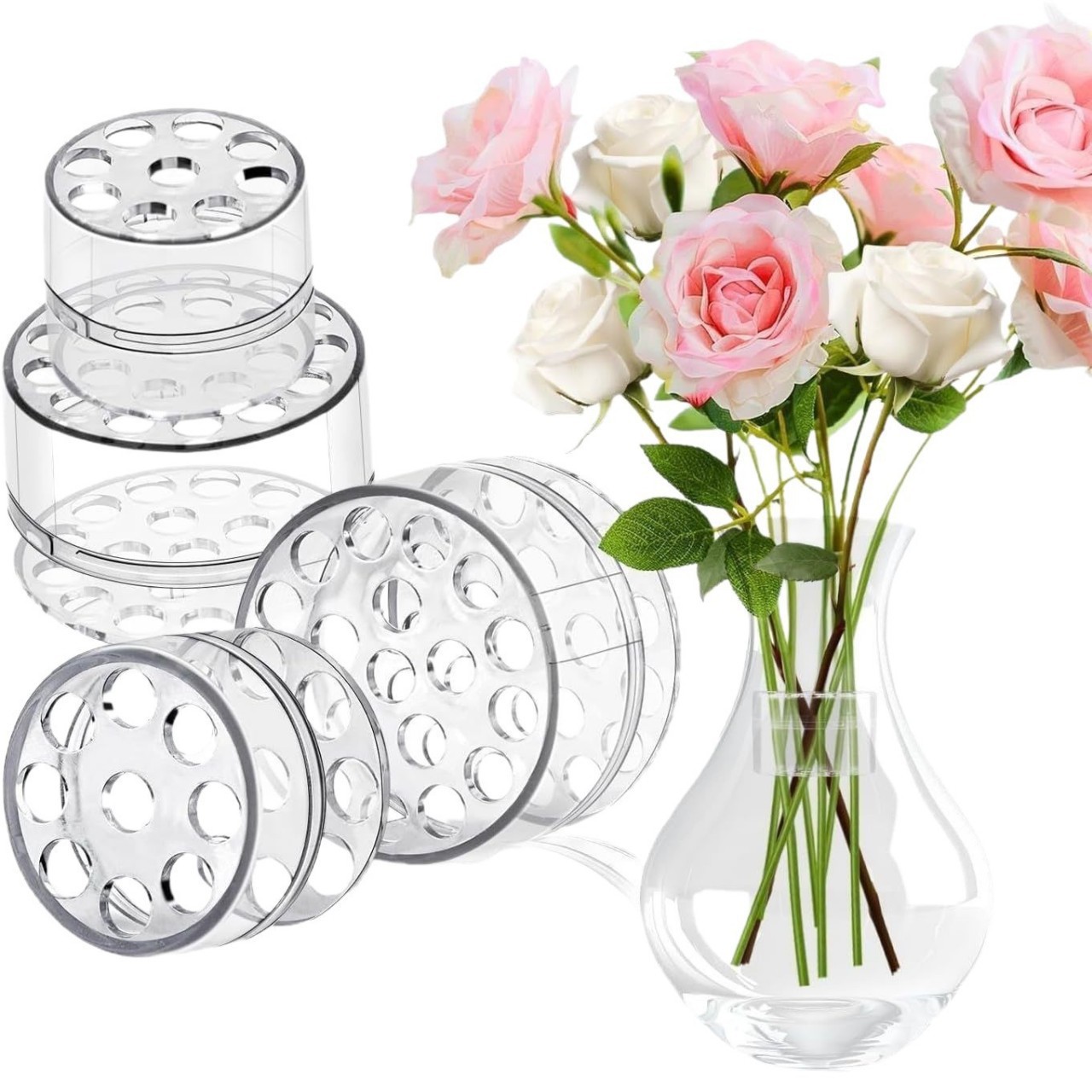 Suporte Espiral Ikebana para H - Florist Supply Vases avaliação e preço