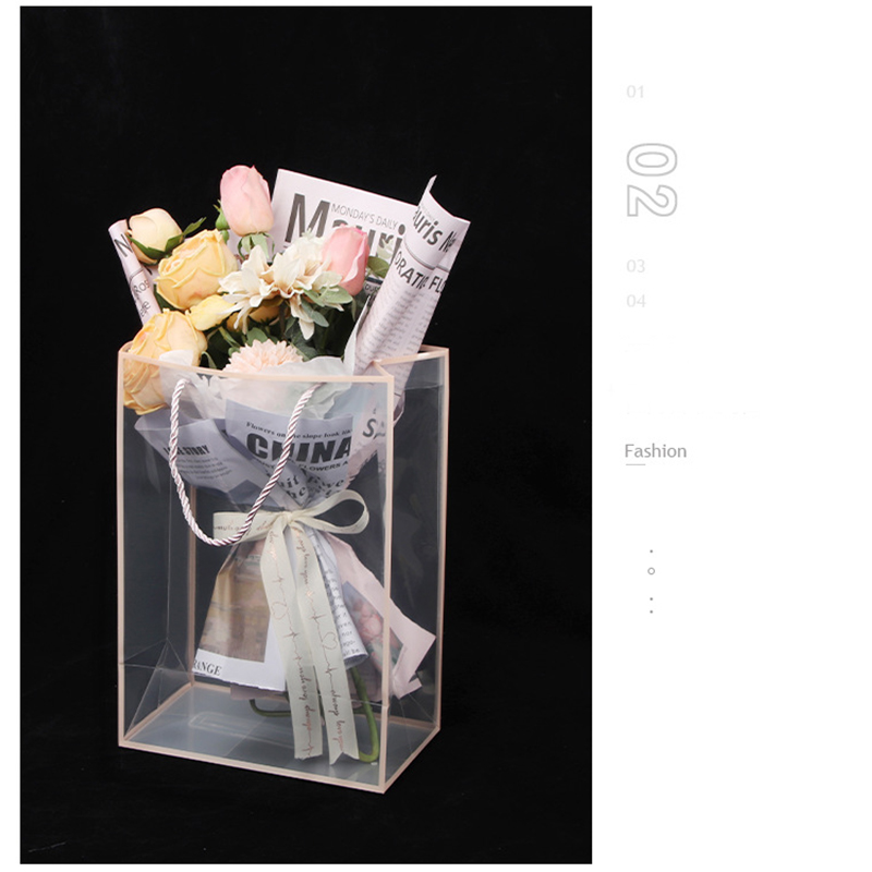 Saco de embalagem de flor tran - Longs Florist Supply avaliação e preço