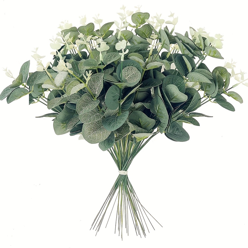 Buquê de flores artificiais de - Eucalyptus Preserved avaliação e preço