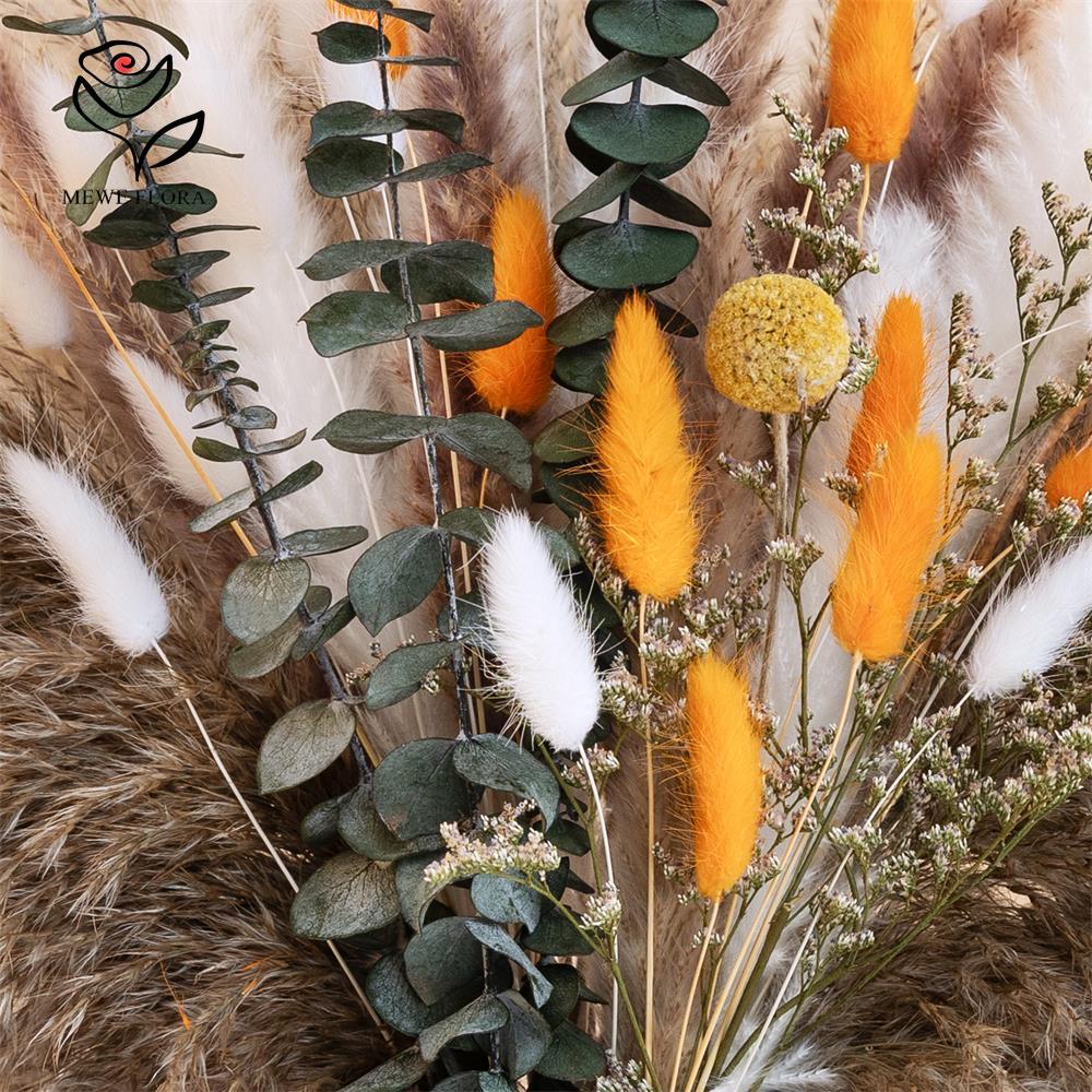 Buquê de grama de pampas laran - Dried Flower Bunch avaliação e preço