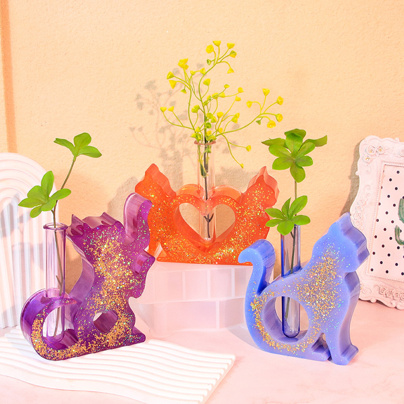 Moldes de resina em forma de g - Florist Supply Vases avaliação e preço