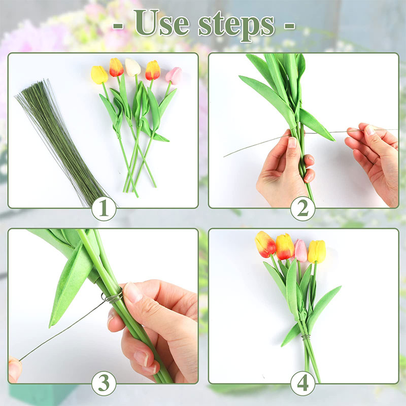 100 pçs fio floral de alta qua - Quality Florist Supply avaliação e preço