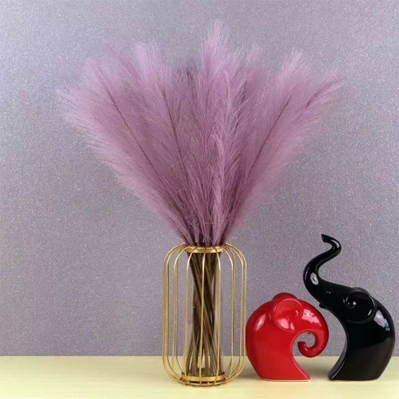 Grama pomposa artificial, Ramo - Florist Supply Vases avaliação e preço