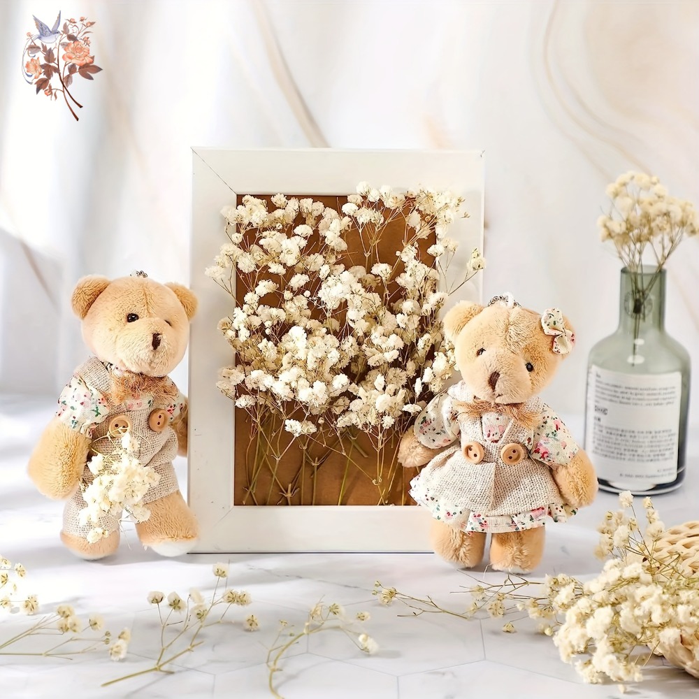 100 Peças de Flores Secas Mini - Dried Flower Bunch avaliação e preço